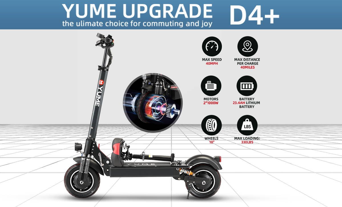 Yume D4+ Electric Scooter