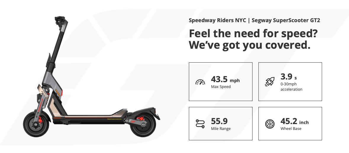 Segway GT2 Electric Scooter