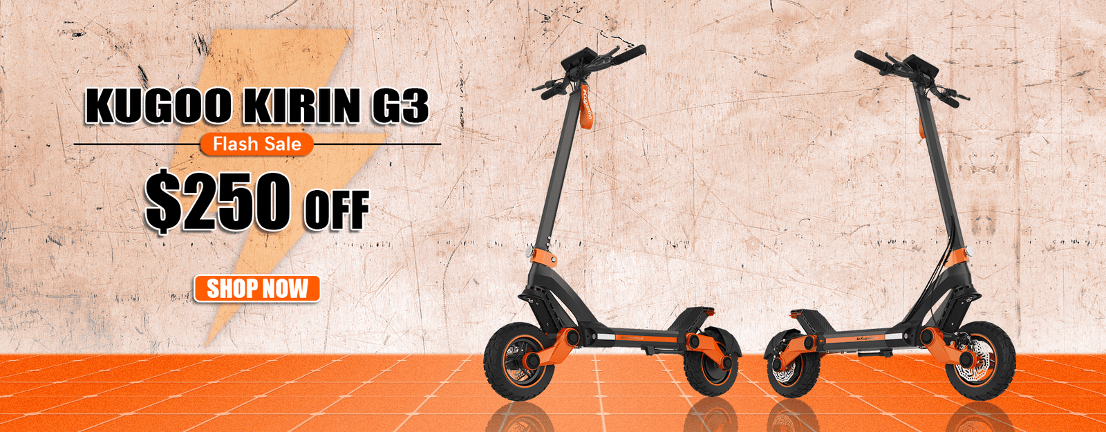 KUGOO KIRIN G3 Electric Scooter | 936WH Power | 1200W Motor