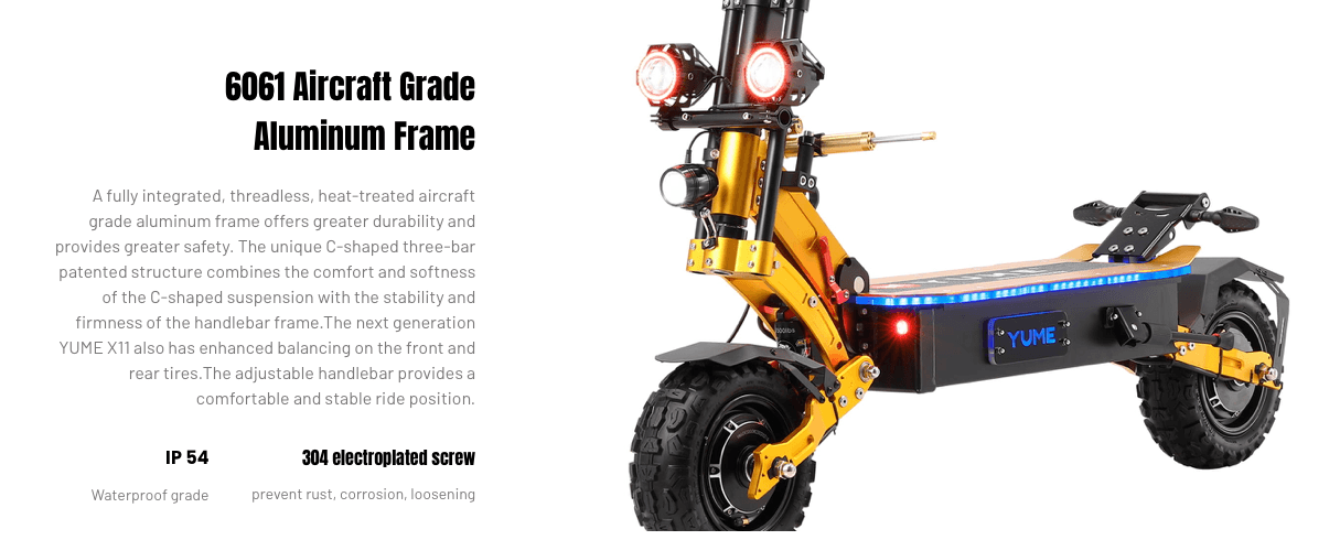 Yume X11+ Electric Scooter