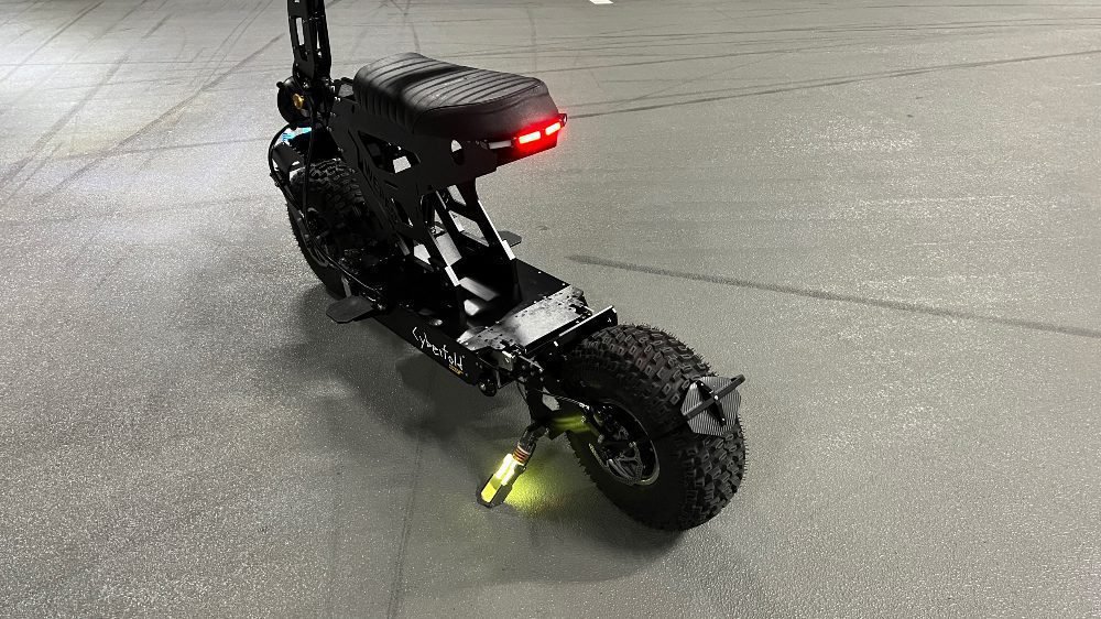 WEPED Dark Knight Cyber Fold Electric Scooter - Image 12