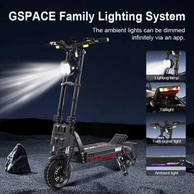 GSPACE Mars ECO Electric Scooter - Image 11