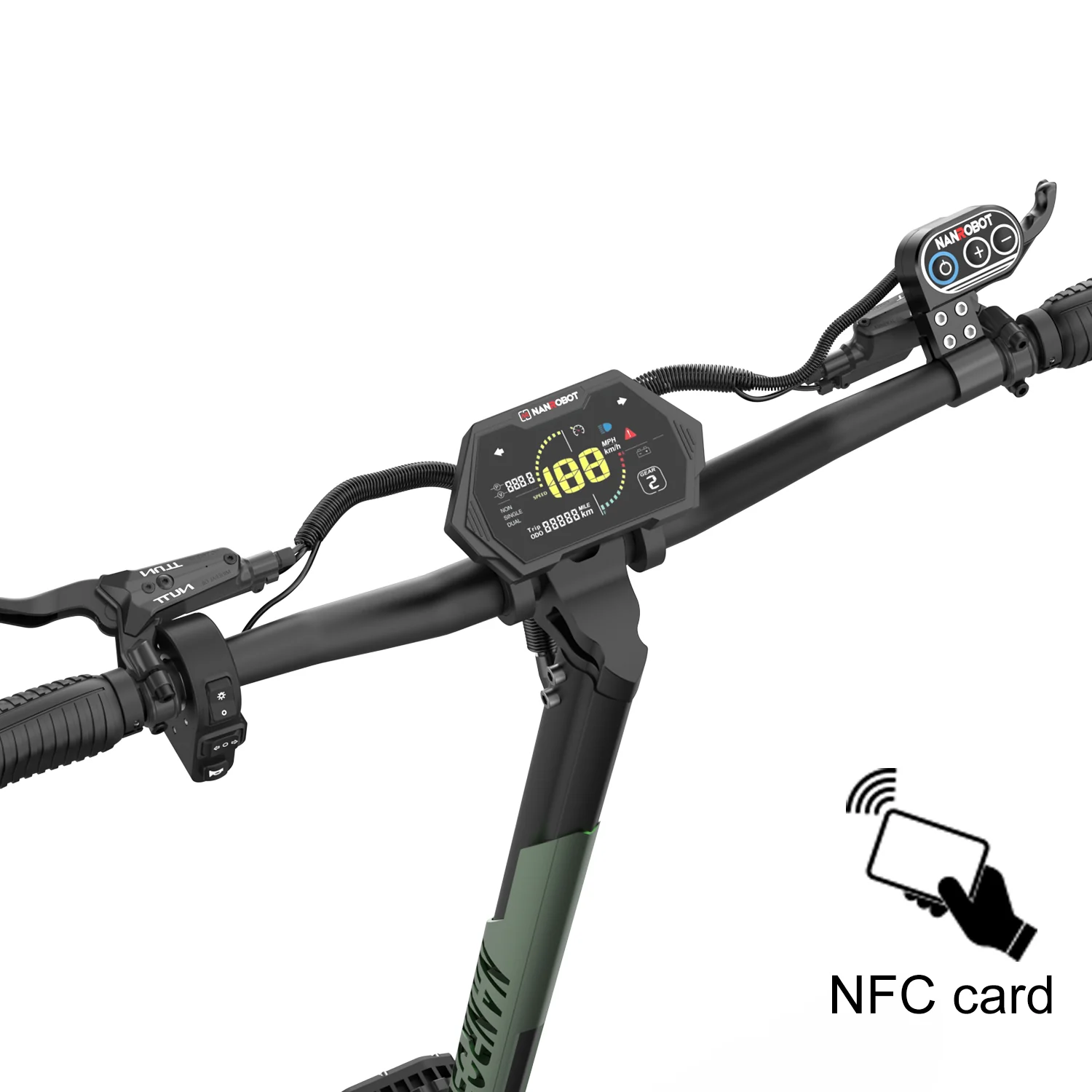 NANROBOT D6+MAX Electric Scooter - Image 2