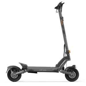 Ausom L2 Max Dual Motor electric scooter — right side profile with 10-inch tubeless tires