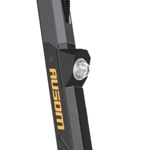 Twin-lens LED headlight on the Ausom DT2 Pro stem