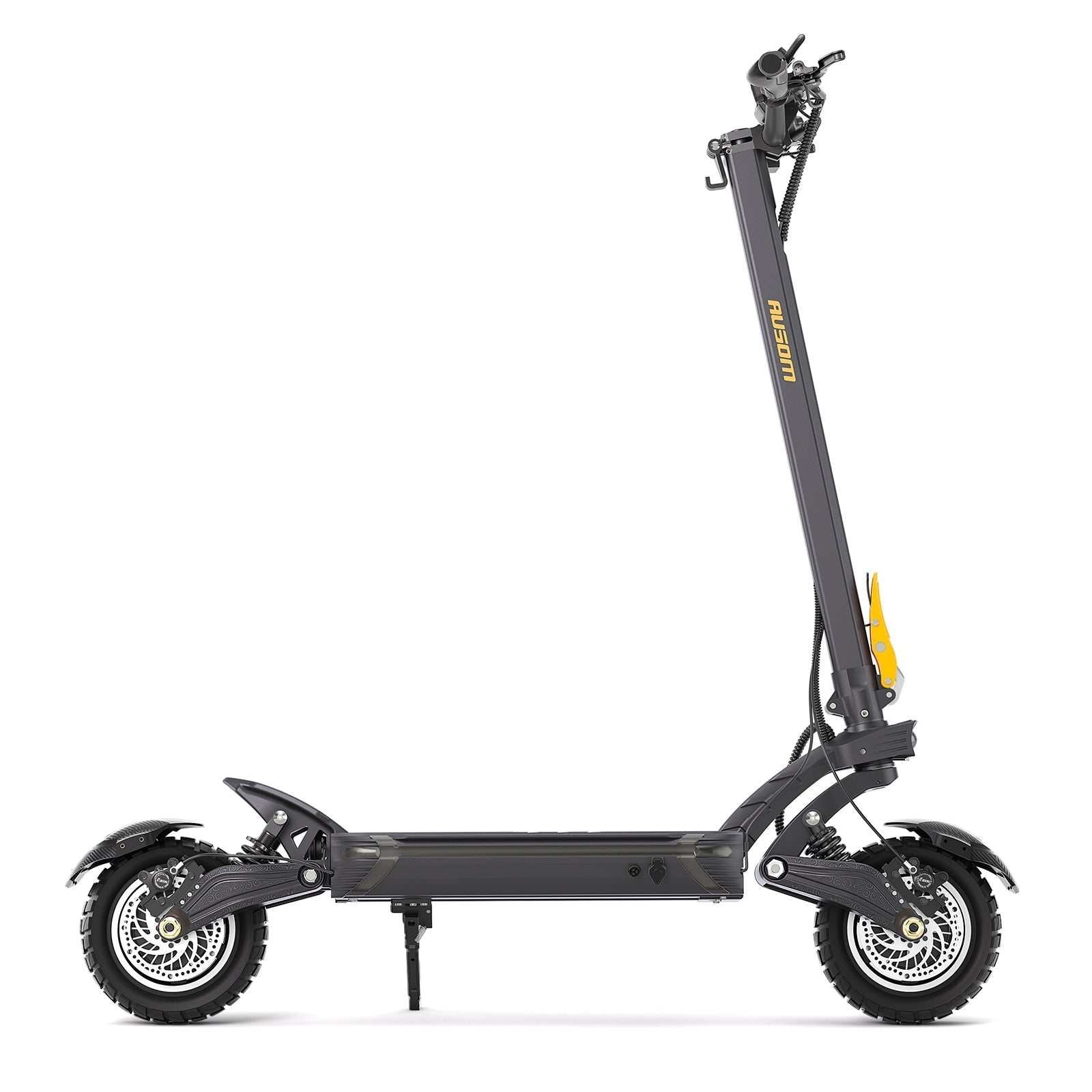 Ausom F1 Max electric scooter — left side profile