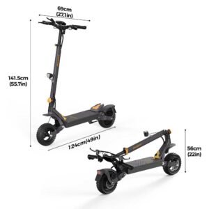 Ausom L1 Electric Scooter, view 4