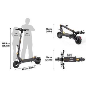 Ausom L1 Electric Scooter, view 3