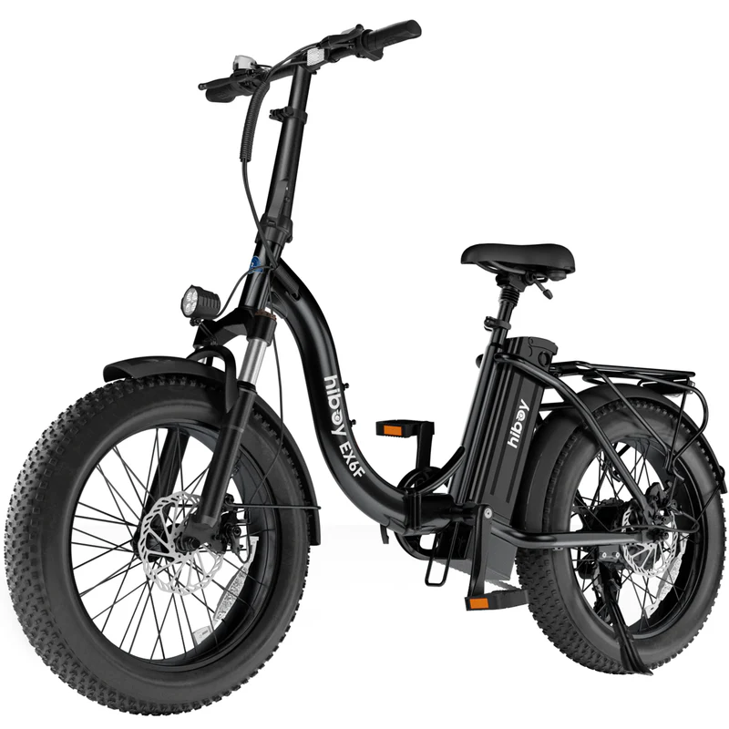 Hiboy EX11 Full Suspension Electric Bike | 28 MPH, 100 Mi Range, 880W