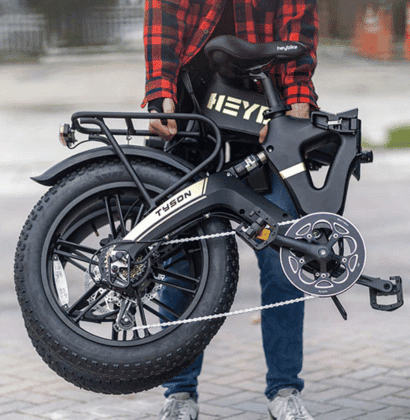 Portable folding electric bikes for sale, perfect for easy storage and travel.
