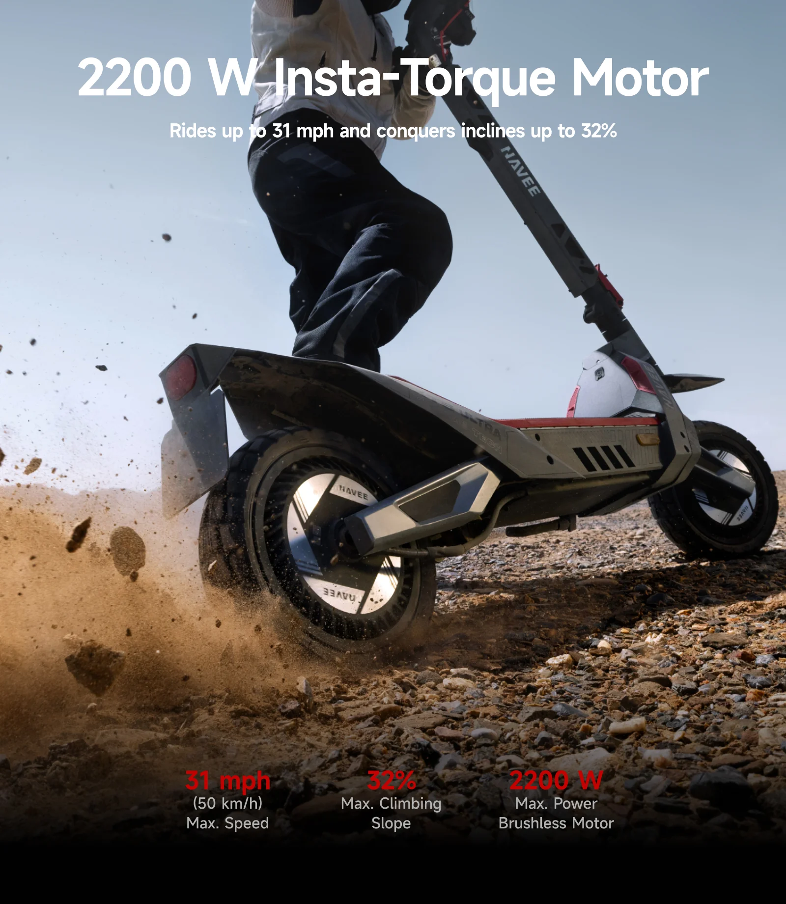 NAVEE XT5 Pro Electric Scooter - Image 5