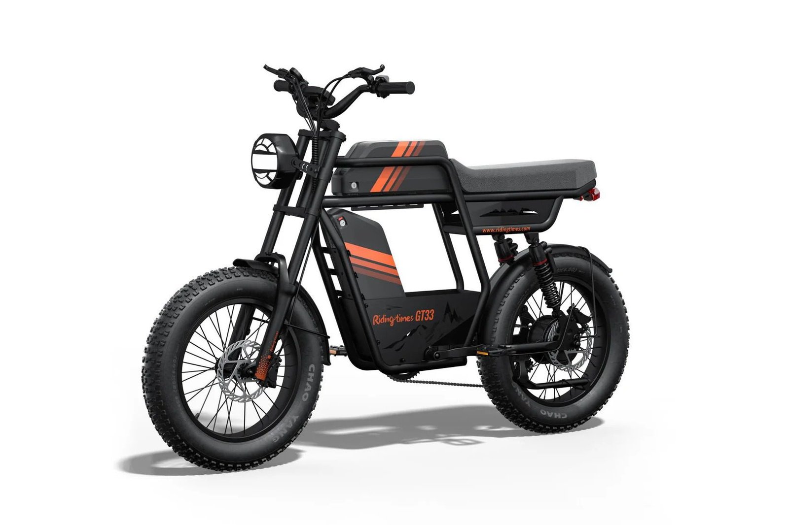 GT33 All-Terrain Cafe Racer Cargo Electric Bike - Image 4