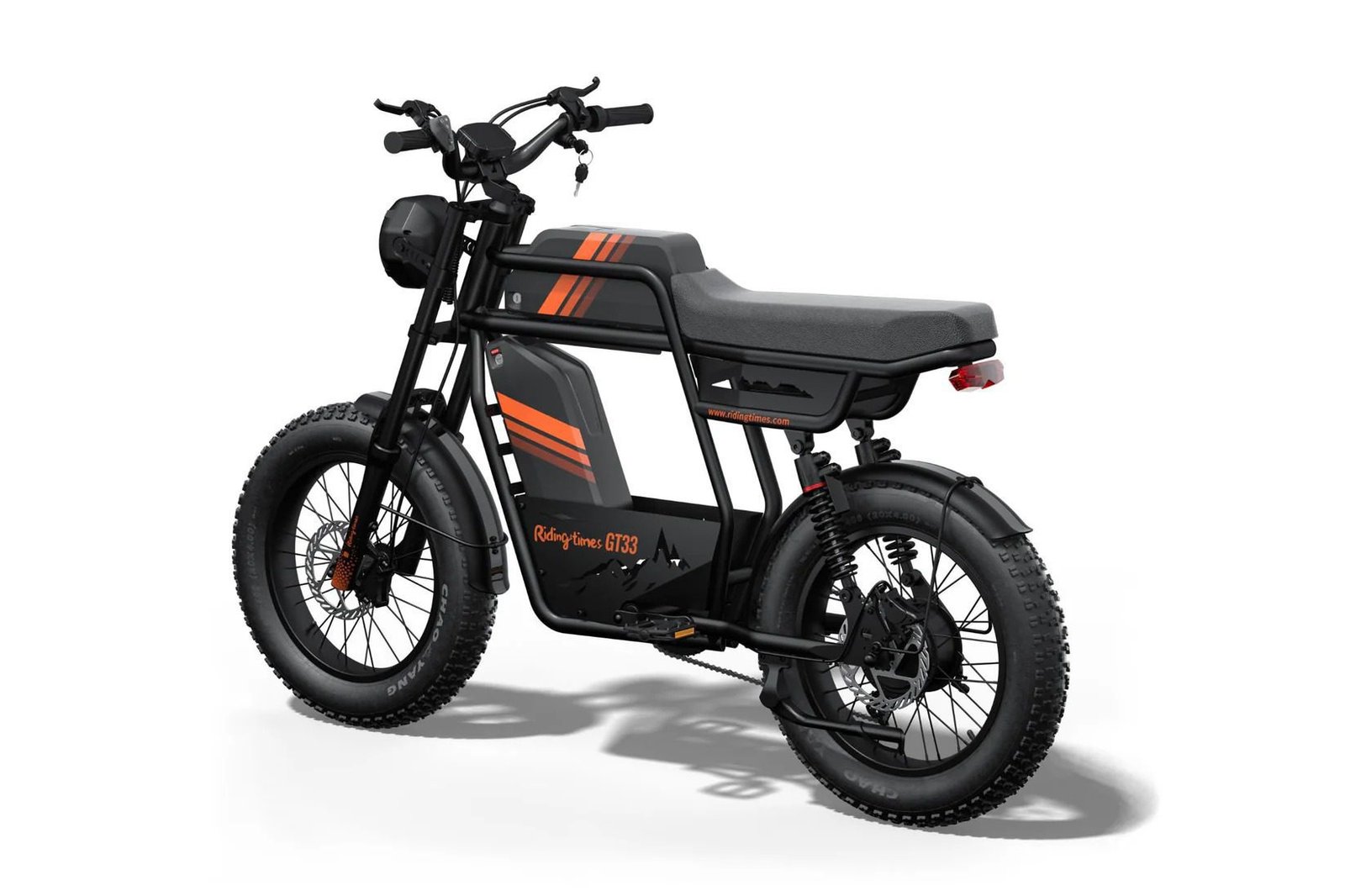 GT33 All-Terrain Cafe Racer Cargo Electric Bike - Image 5