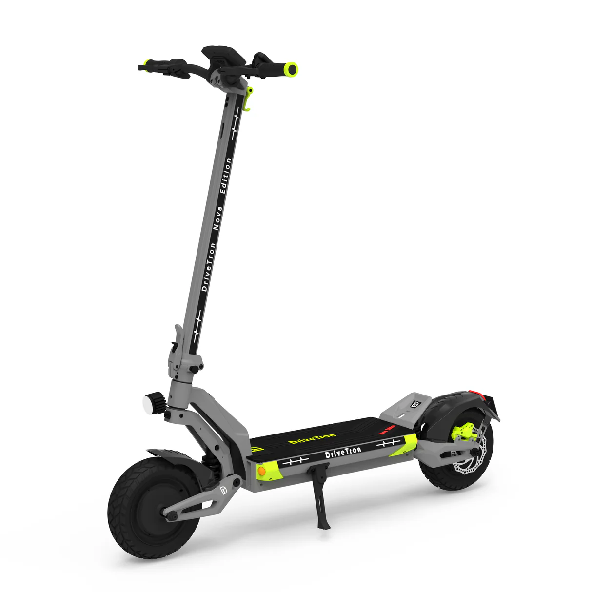 DriveTron Nova electric scooter, left three-quarter view