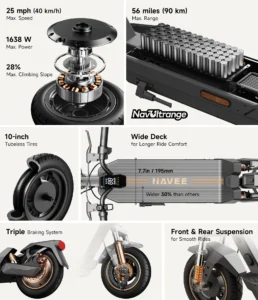 Navee GT5 Max Electric Scooter