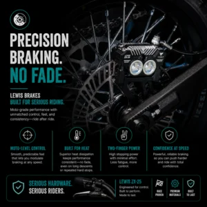 YVolt Surge V Dirt Electric Bike, view 8