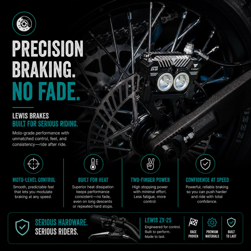 YVolt Surge V Dirt Electric Bike - Image 8