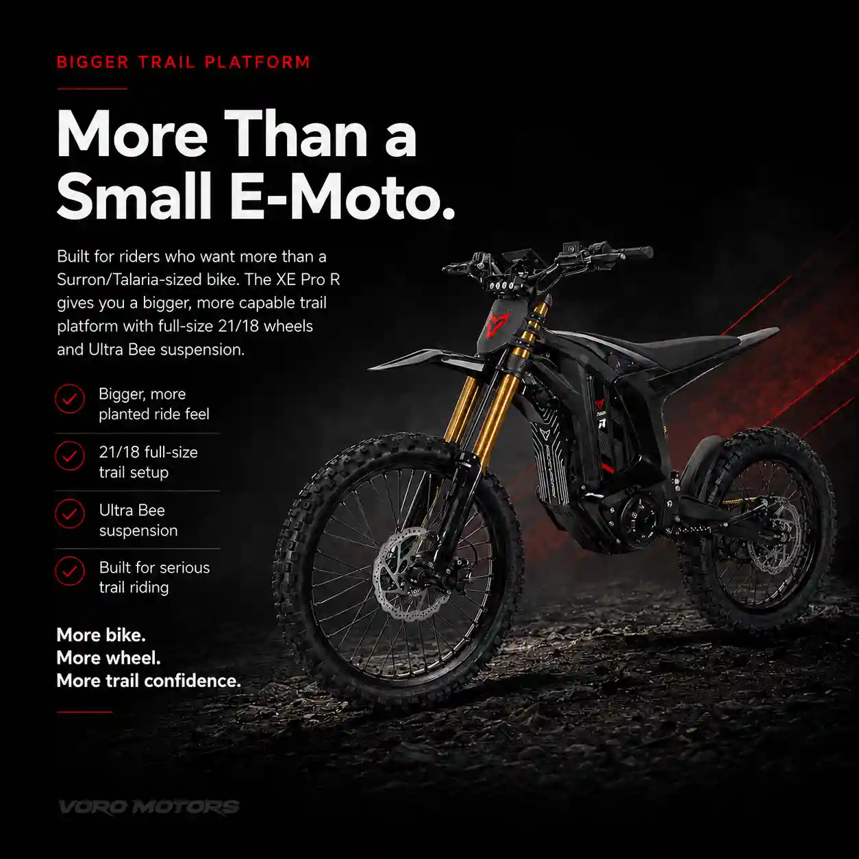 Arctic Leopard XE Pro R Electric Dirt Bike - Image 10
