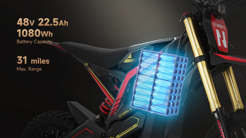 Navee Storm G Electric Dirt Bike - Image 8