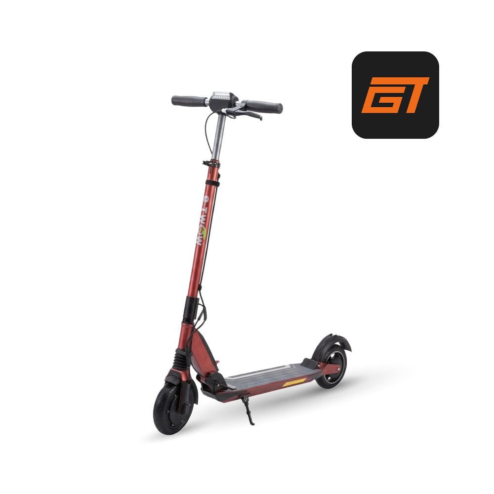 E-TWOW GT Sport electric scooter in Ruby Red
