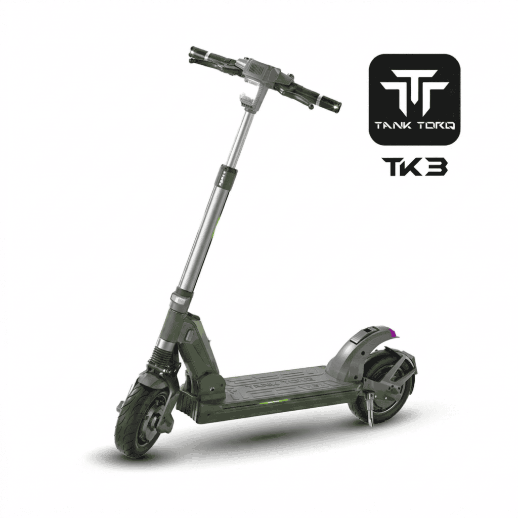 E-TWOW TK3 electric scooter in Army Green