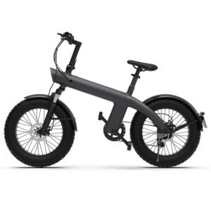 Q3 electric bike, left side profile with full-coverage fenders