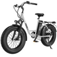 Hiboy EX6 Step-Thru Fat Tire Electric Bike White