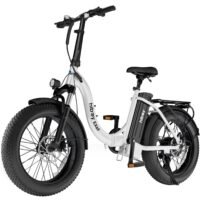 Hiboy EX6F Foldable Low-Step Electric Bike White
