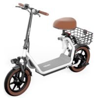 Hiboy U2 Electric Scooter with Seat White