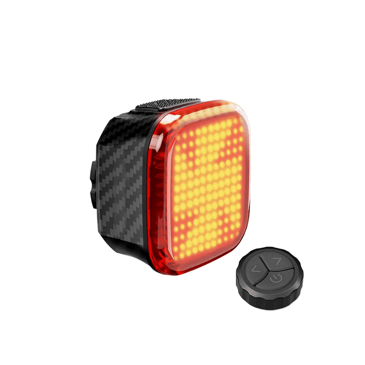 AOTOS FLUX X26 LED turn signals: square LED lamp with a round remote