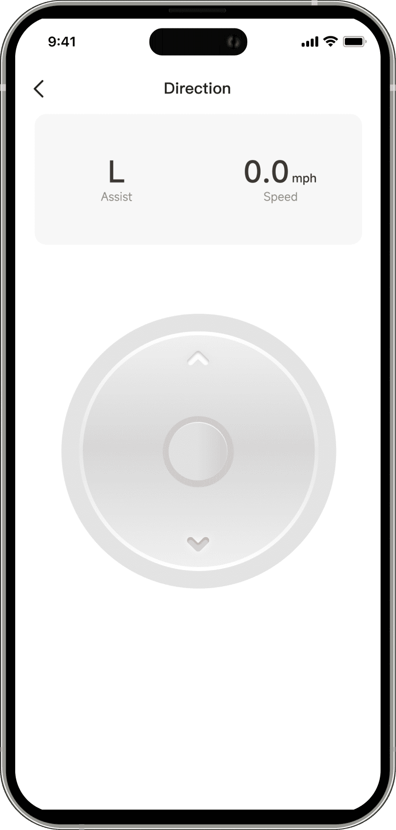 L2 app: control the rideable suitcase