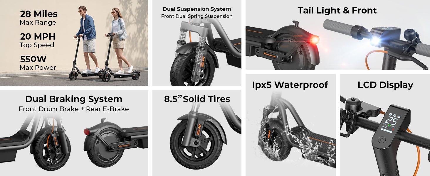 M1: Dual suspension