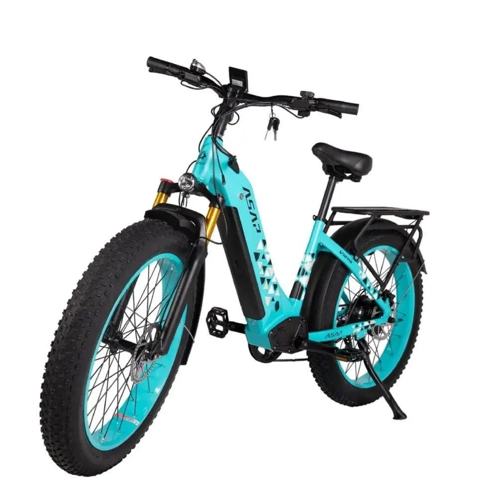 ASAP Varna e-bike front suspension fork and fat tire