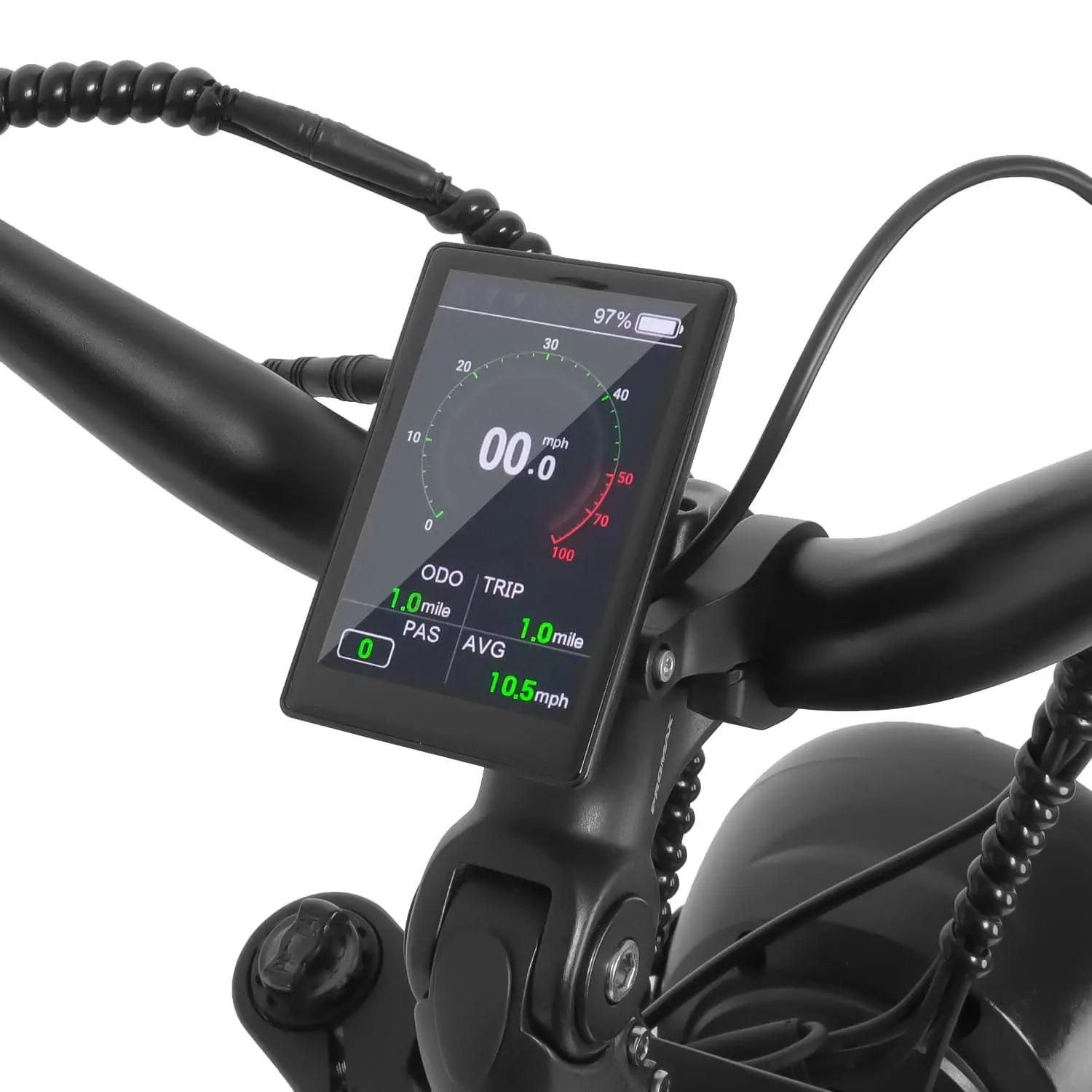 ASAP Zebra electric bike color LCD display