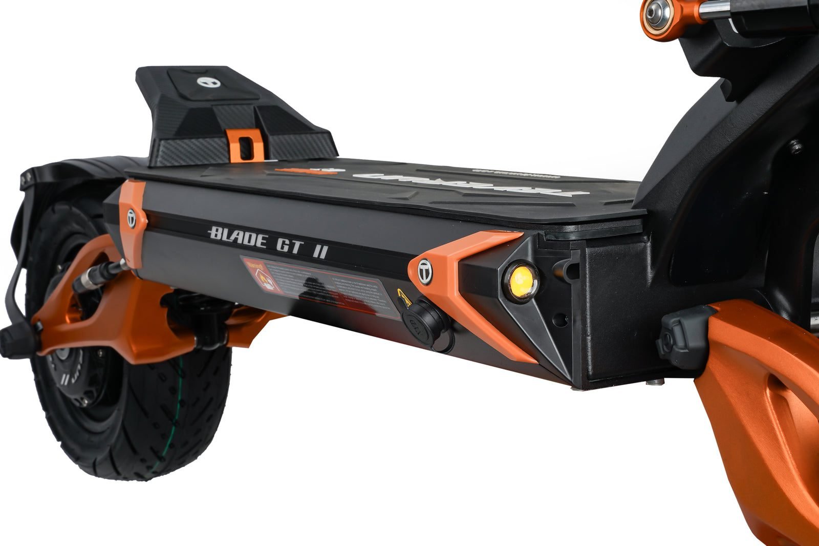 Blade GT II electric scooter parked