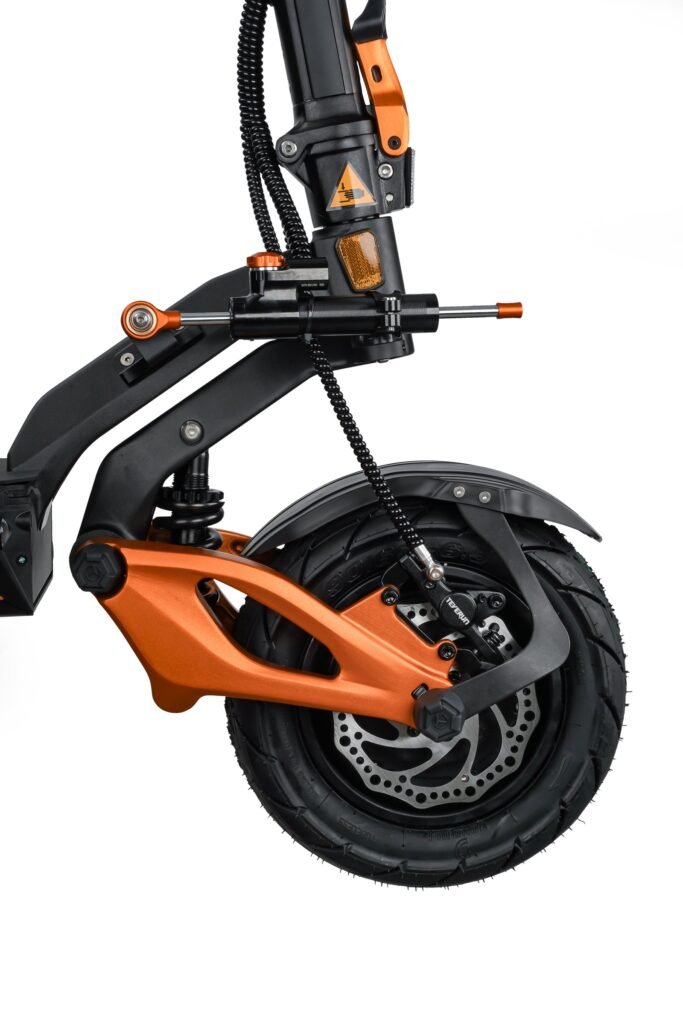 Blade GT II electric scooter, upright photo