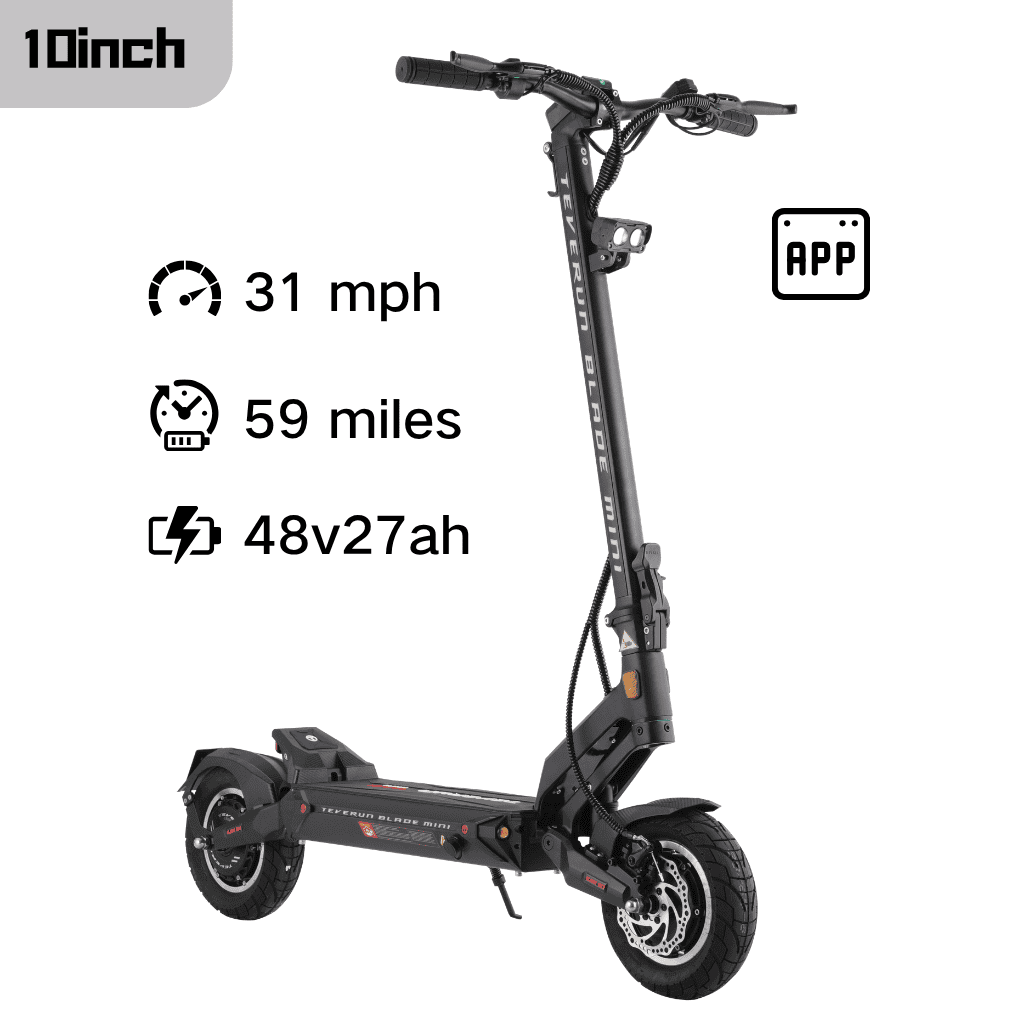 Blade Mini Pro electric scooter in all black