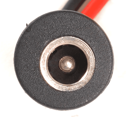 Pin plug close-up