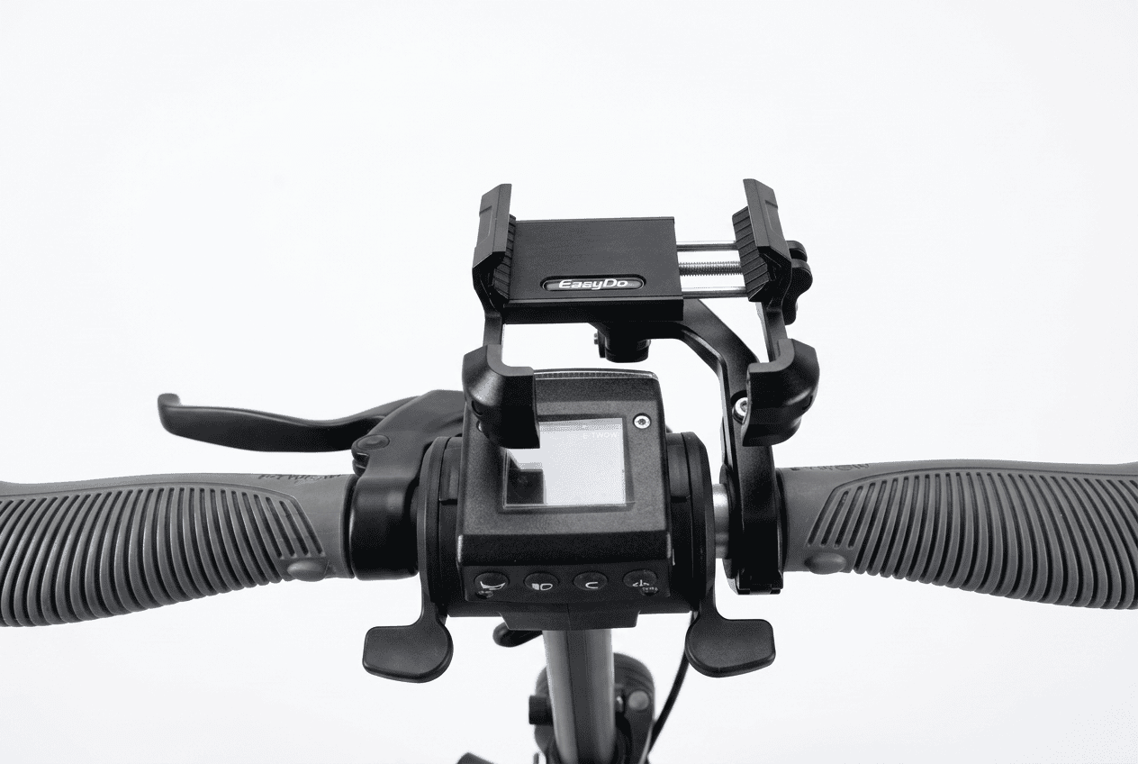 E-TWOW phone holder with a phone