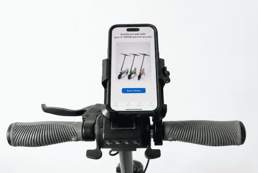 Phone holder, side view
