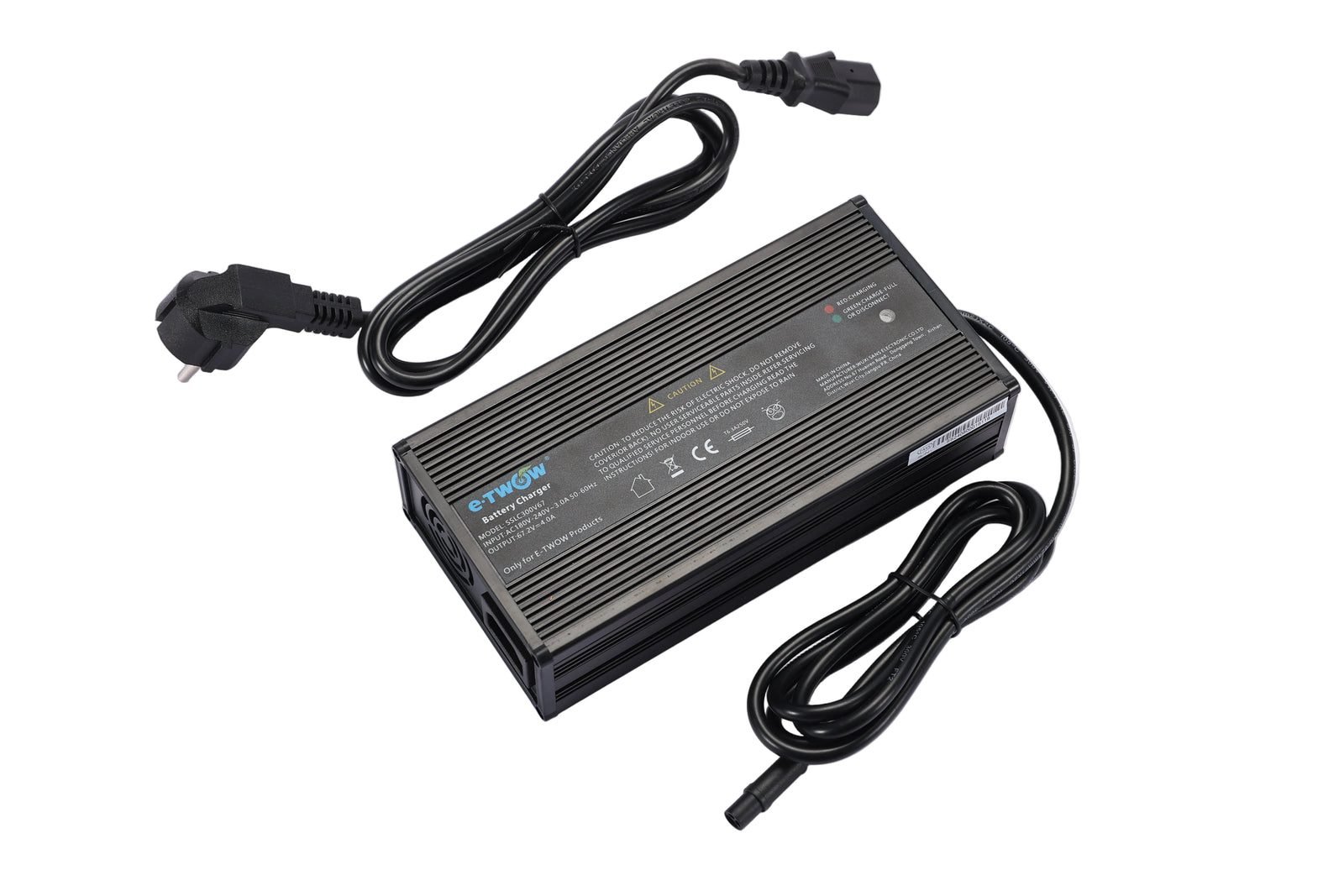E-TWOW TankTorq charger with its cable