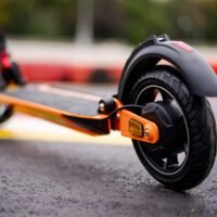 GT Sport electric scooter rear drum brake