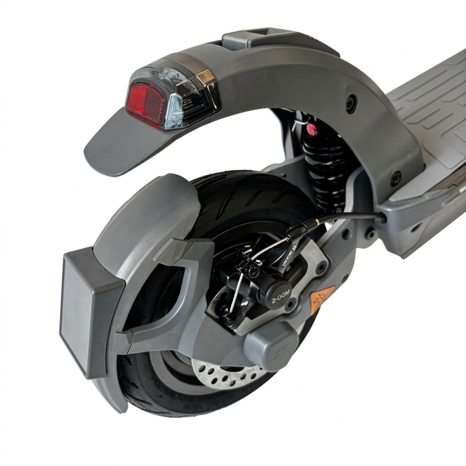 Rear hydraulic suspension