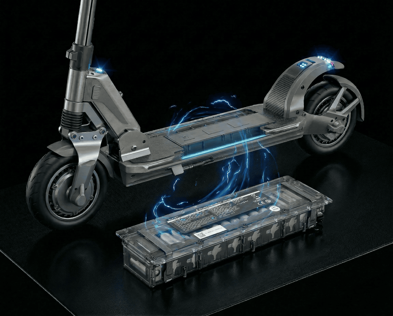 TankTorq TK3 electric scooter battery