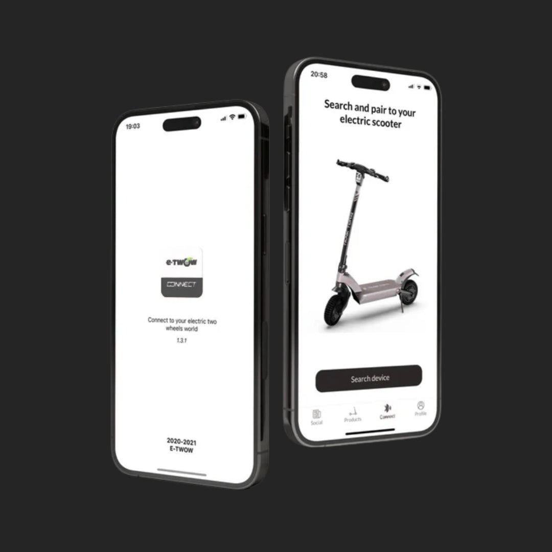 The E-TWOW app with the GT Sport Limited Edition