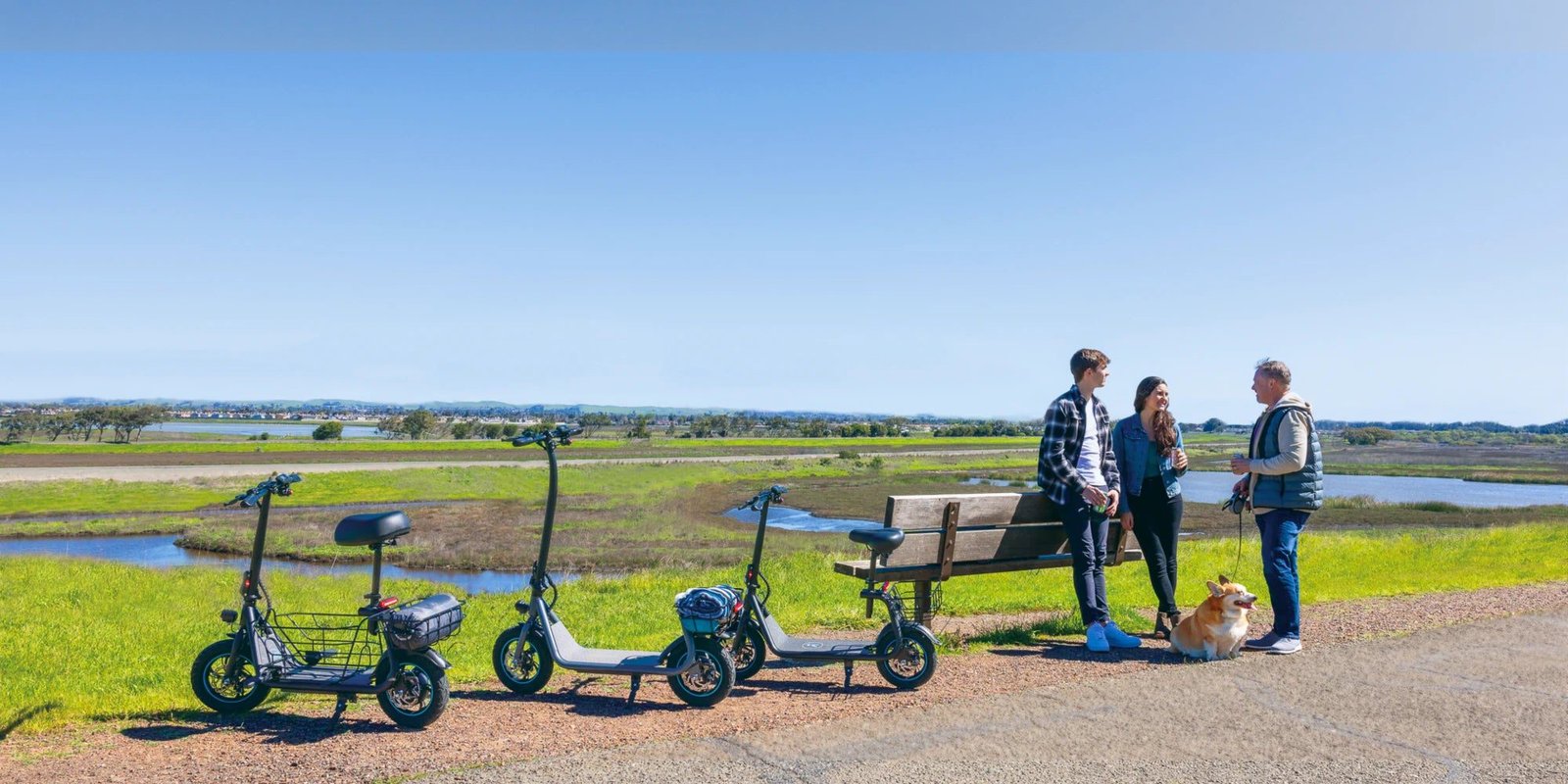 Gyroor C1 Pro with riders