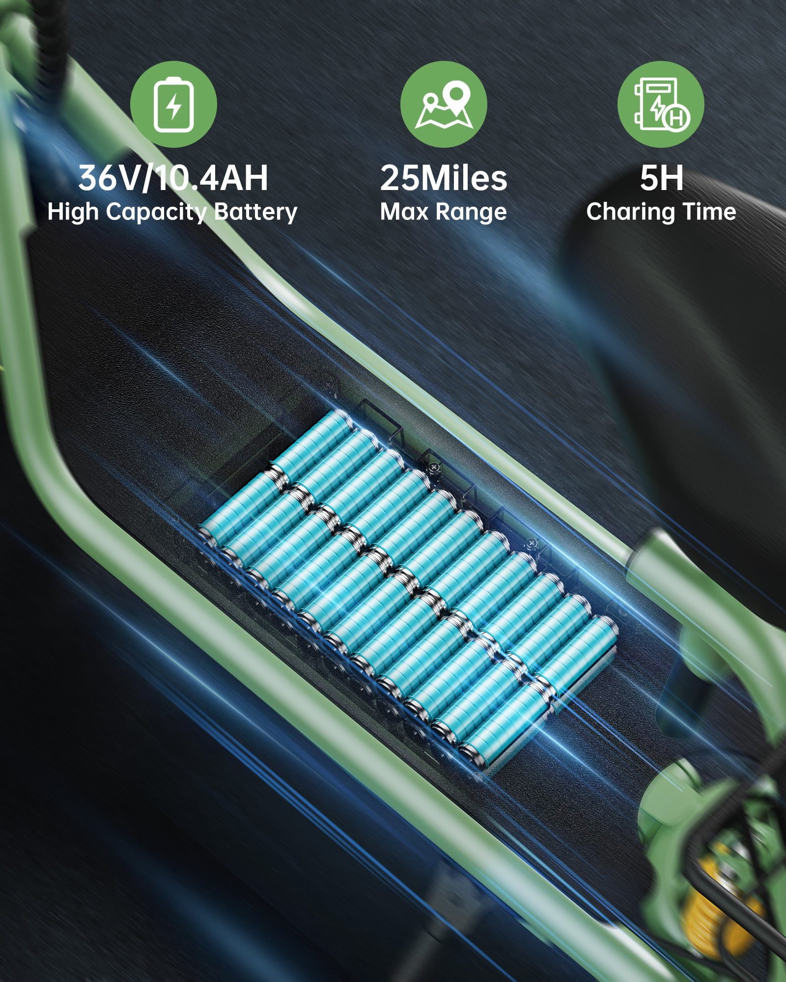 Gyroor C1 Pro battery