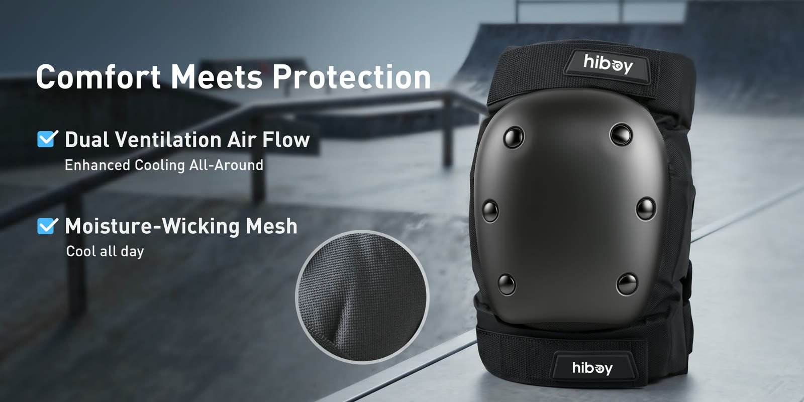 Hiboy 3-in-1 Protective Gear Set feature banner 2