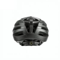 Rear adjustment knob on the black helmet
