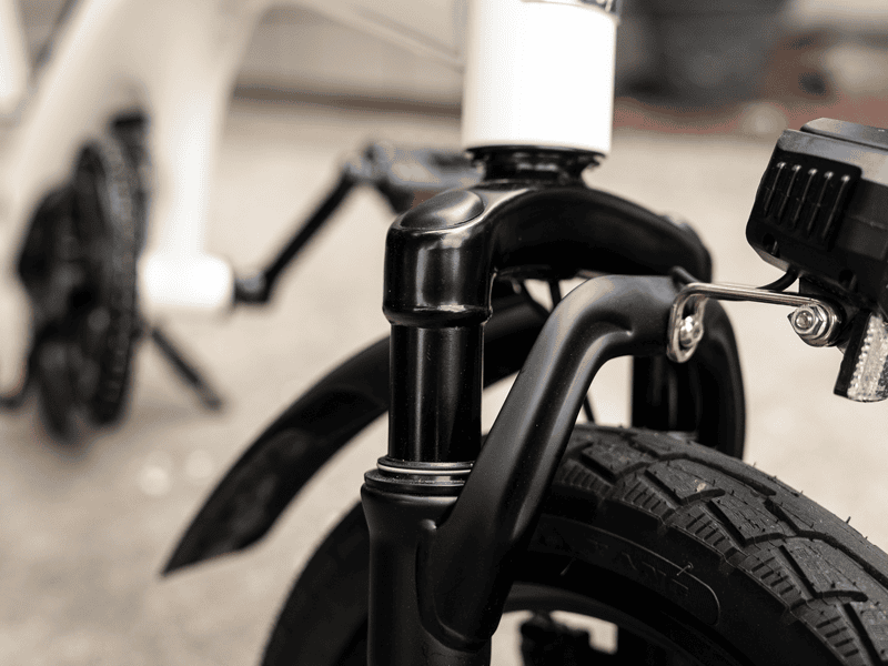 Hiboy C1 Folding Electric Bike: Upgraded Soft Seat Cushion
